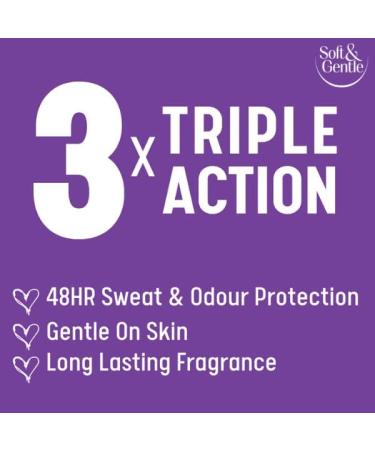 Soft & Gentle Fresh Blossom Anti-Perspirant Roll On Deodorant 50ml - Pack of 1 - Buy Online on GoSupps.com
