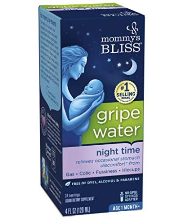 Mommy's Bliss - Gripe Water Night Time - 4 FL OZ Bottle Gripe Water Night Time 4 oz