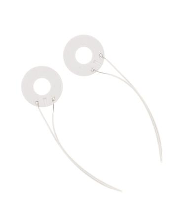 KONTONTY 2pcs Heating Rings for Replacing Heating Coil Replacement Hot Ring Coils Hot Rings White Plastic