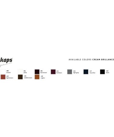 Kaps Self Shine Shoe Cream With Sponge Applicator Instant Perfect Leather Gloss Brillance 10 colours 100 - Neutral / Transparent / Colourless - Buy Online on GoSupps.com