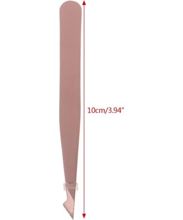 NBGGFF Tweezers Pro Eyebrow Tweezers Hair Beauty Slanted Stainless Steel Tweezer Makeup Tool Electroplating Color - Buy Online on GoSupps.com