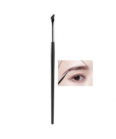 Wudaizhi Eyeliner Brush Precision Eyeliner Makeup Brush Angled Eyeliner Brush Ultrathin Slanted Flat Angle Ideal for Professionals and Beginners