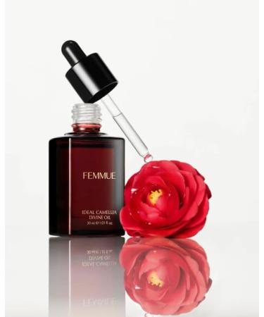 FEMMUE Ideal Camellia Divine Oil | Firming Face Oil with Camellia and Grapeseed | Anti Aging Barrier Repair Hydrating for Dry Skin | Korean Beauty Skincare - Buy Online on GoSupps.com