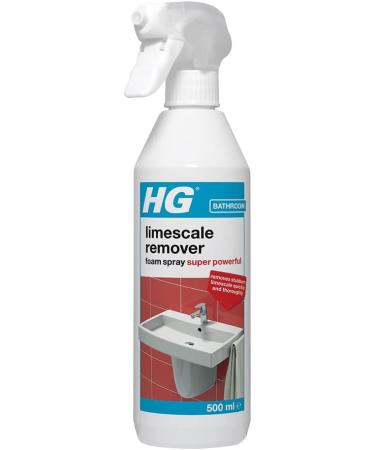 HG Limescale Remover Foam Spray Professional Grade Limescale Remover (500ml) - 218050106 & Limescale Remover Foam Spray Professional Grade Limescale Remover (500ml) - 218050106 + Limescale Remover Foam Spray - Buy Online on GoSupps.com