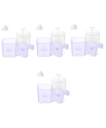 Baluue 8 Pcs Foam Cup Face Wash Facial Marshmallows Marshmallow Maker Foamer Plastic 11.00X7.50X7.50CMx4pcs As Shownx4pcs