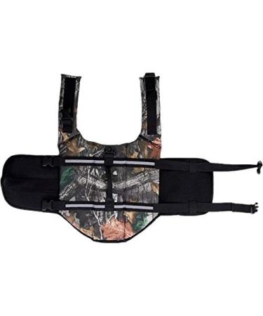 Dog Life Jacket - Camouflage Safety Vest for Small & Large Dogs | Swimming Coat with Grip for Puppies & Big Dogs - Buy Online on GoSupps.com