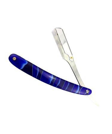 Beavorty razor made of metal straight hair shaped hair clip with mother-of-pearl horse horses Handracle Bart Razor Safe razor manual hairy knife man