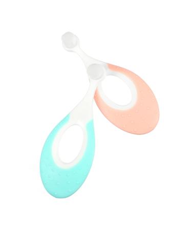 Gogogmy 2st Children's toothbrush soft brush for the teeth ultra-like toothbrush tooth cleaning hand toothbrush micro hand toothbrush baby toothbrush baby toothbrush toddler pp bristle gentle