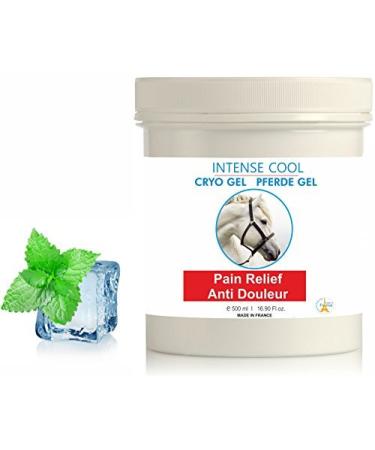 Bleu & Marine Bretania - Cryo Forte massage gel with cold effect |Refreshing balm |Ideal for legs hands back after exercise |Natural ingredients 500 ml