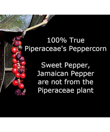 Red Baron Organic Gourmet Peppercorn Blend - 100% Natural, Paleo, Keto, Vegan Friendly, Non-GMO, No Artificial Color - 10 oz Rainbow Blend with Black, Pink, and Red Peppercorns - Buy Online on GoSupps.com