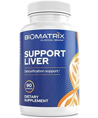 BioMatrix Liver Cleanse Detox & Repair Artichoke Extract Liver Health Formula Liver Supplement with Milk Thistle Taurine Methionine | 1+ Month Supply for Men and Women - Buy Online on GoSupps.com