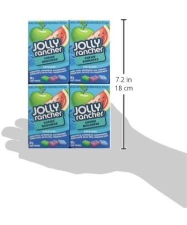 Jolly Rancher Chews Original Candy 58g (Box Of 12 * 58g) Bulk Candy Fruit Chews - Buy Online on GoSupps.com