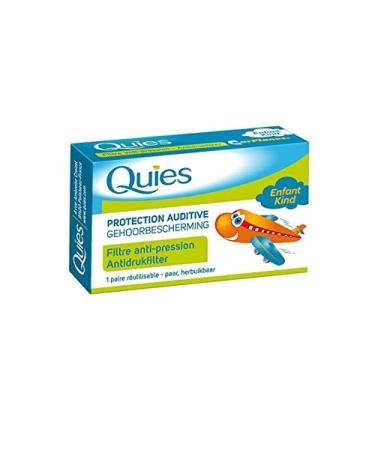 Quies hearing protection especially for airplanes children 1 pair