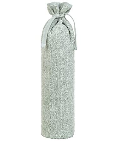 Tryco hot water bottle bag suitable for standard hot water bottles 100% cotton Stonegreen Green
