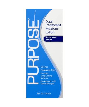 PURPOSE Dual Treatment Moisturizer, SPF 10 4 oz by With a Purpose