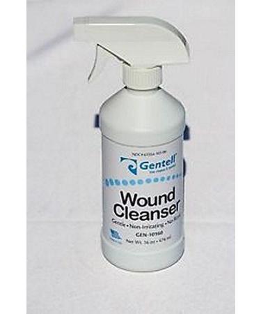 Gentell Wound Cleanser 16oz Adjustable Spray Bottle 1 ea