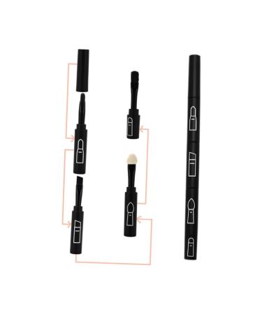 Versatile Makeup Brush Set Lip Eye Shadow Concealer Eyeliner & More | Portable Cosmetic Tools for Flawless Application - Buy Online on GoSupps.com