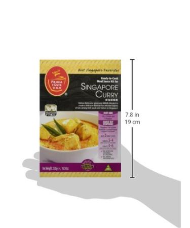Prima Taste Singapore Curry Sauce Kit 11.30 oz - Pack of 4 | Authentic Singaporean Flavors - Buy Online on GoSupps.com