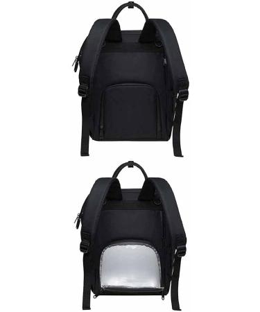 Caucko Baby Diaper Bag with Stroller Hook | Multifunctional Nylon Travel Backpack | Large Capacity | Black - Perfect for On-the-Go Parents - Buy Online on GoSupps.com