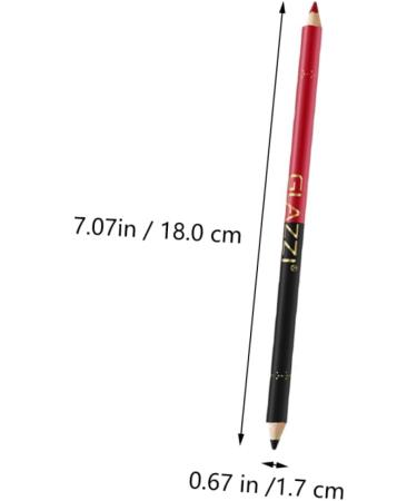 DOITOOL 12pcs Lip Liner Eyeliner Black Waterproof Eyeliner Definer Pen Matte Cosmetic Pen Cosmetics Lips 1 count (Pack of 1) Assorted Color - Buy Online on GoSupps.com