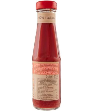  Italian Gourmet E.R. Mutti Italian Tomato Ketchup in Glass 100% Italian Tomato Ketchup 340g Glass Jar + 400g Italian Gourmet Pulp - Buy Online on GoSupps.com