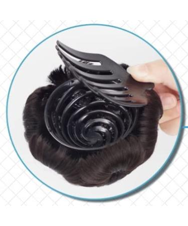 Shop Chenghuax Brown Black Clip-On Wig with Diamond Nolded Ball Perfect for International Shipping - Buy Online on GoSupps.com