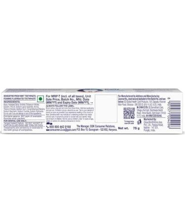 Buy Sensodyne Fresh Mint & Fresh Gel Toothpaste Bundle for Sensitive Teeth - 75g (2.64 oz) - International Shipping Available - Buy Online on GoSupps.com