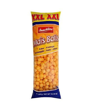 UNBRANDED - Xxl Corn Snack With Salty Cheese Flavor 300G - Pack Of 4 - Free Shipping