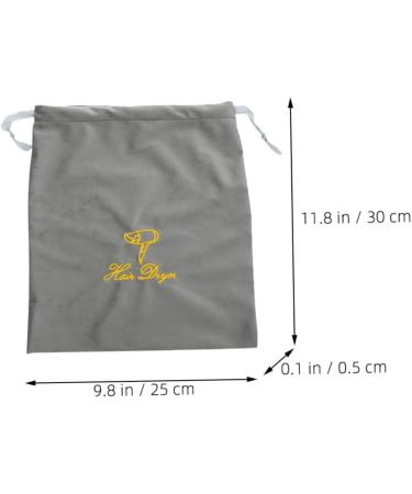 Outanaya 3pcs Travel Drawstring Bag Hair Dryer Bag for Travel Travel Bag Hair Dryer Organizer 30.00X25.00X0.50CM As Shown - Buy Online on GoSupps.com