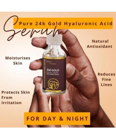 Skin Perfector Face Serum Gift Set for women 3x30ml 24K Gold with Hyaluronic Acid Retinol & Vitamin C Anti Ageing Boosts Skin Collagen Reduces fine lines and wrinkles - Buy Online on GoSupps.com
