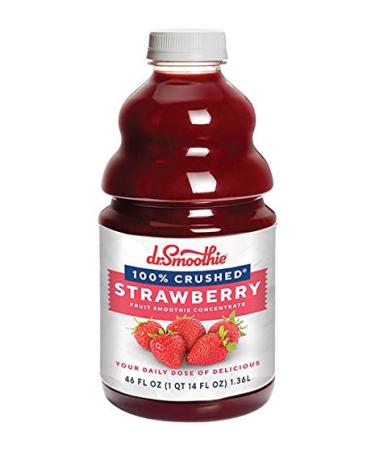 Dr. Smoothie 100% Crushed Strawberry Smoothie Concentrate 46oz 6/Pack