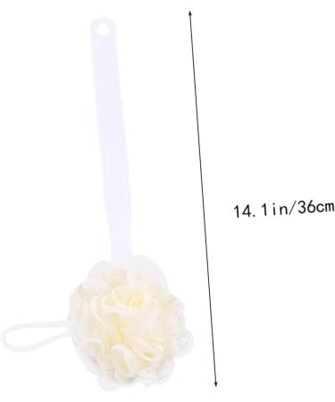 2pcs Healeved Back Scrubber Brushes with Handle - Soft Body Loofah for Shower Massage - Buy Online on GoSupps.com