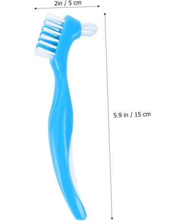 Beavorty Double-Sided Toothbrush Set - 6 Prothesis Nursing Brushes for False Teeth Cleaning - Buy Online on GoSupps.com