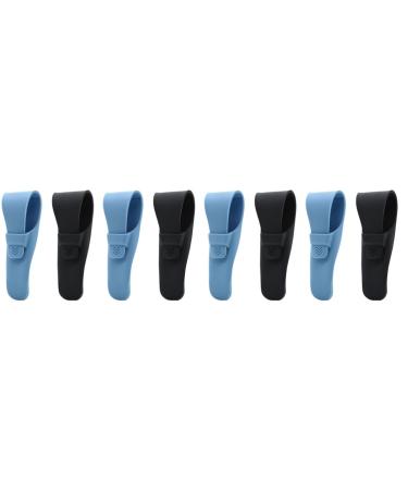 Solustrie 8 STK Razor cover Reiserasierer cover travel bag for razor safety grain holder Travel case for razor razor protection safety mask portable man pebble gel 25.6x5.5cmx4pcs different colors x 4 pieces