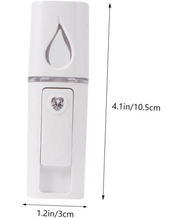 Healeved 2 Pcs Mini Face Spray Instruments Face Moisturizing Sprayer Hunidifier Portable Humidifer White - Buy Online on GoSupps.com