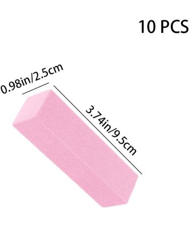 10 Pieces Nail Buffer Blocks Professional Nail Files Multi-Sided Use Nail Buffing Blocks for Women and Girls Nail Makeup and Care - Buy Online on GoSupps.com