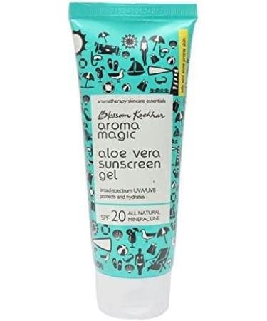 Aroma Magic Aloe Vera Sun Screen Gel SPF 20 - 100ml | Natural Sun Protection - Buy Online on GoSupps.com
