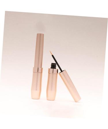 Healeved 2pcs Bottle Makeup DIY Tubes Tube Empty Bottle Golden Aluminum - Buy Online on GoSupps.com