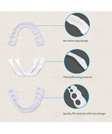Buy 3 Pairs Snap-On Veneers - Instant Whitening & Comfort Fit for Men & Women | Transform Your Smile & Boost Confidence - Buy Online on GoSupps.com