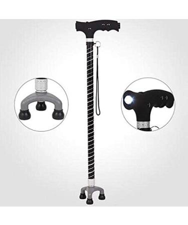 SilteD Canes Multi-Functional Crutches Cane Elderly Retractable Crutches A - Buy Online on GoSupps.com