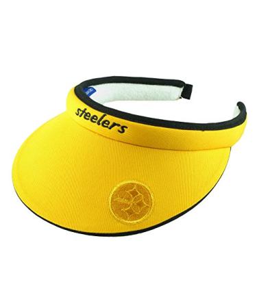 Pittsburgh Steelers NFL Women's Tension Visor (Yellow)