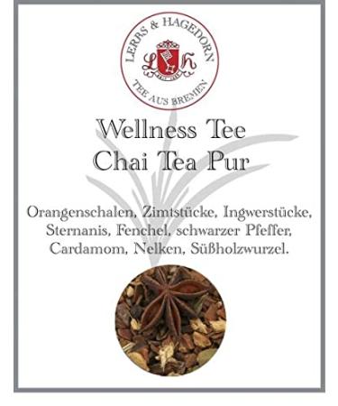 Lerbs & Hagedorn Wellness Chai Tea Pure 250g
