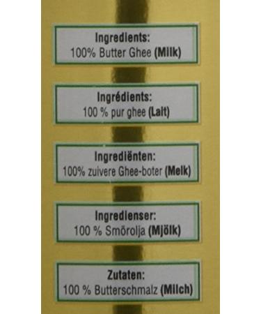 Pride Pure Butter Ghee 500g - Premium Quality Ghee for Cooking & Baking - International Shipping Available - Buy Online on GoSupps.com