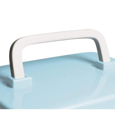 Clear Pill Box - 27.8x19.7x16cm Household Medicine Storage in Blue | Durable & Practical - Buy Online on GoSupps.com