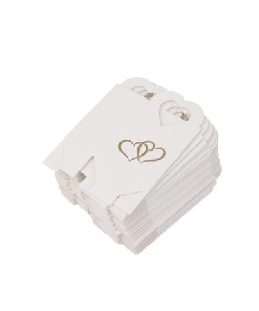 Zerodeko Peppermint Sprinkles 50pcs Friwnies Baby Bottle Rack Jewellery Chocolate Feves Christmas Candle Rings Friendmas The Guest The Favor Boxes Decorative White European Style Guestures