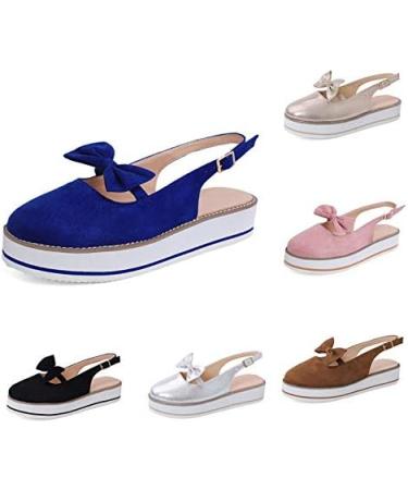 Creev Women's Summer High Heel Platform Sandals - Stylish Leisure & Beach Footwear - Roman Muffin Design - Available in EU Sizes 36-40 - Buy Online on GoSupps.com