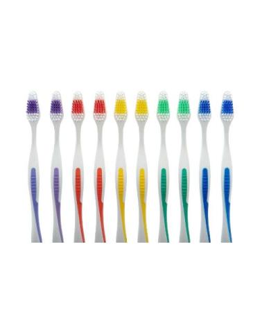 200 Pack Toothbrush Standard Classic Medium Soft Toothbrush Bulk Individually Wrapped 200 Count (Pack of 1)