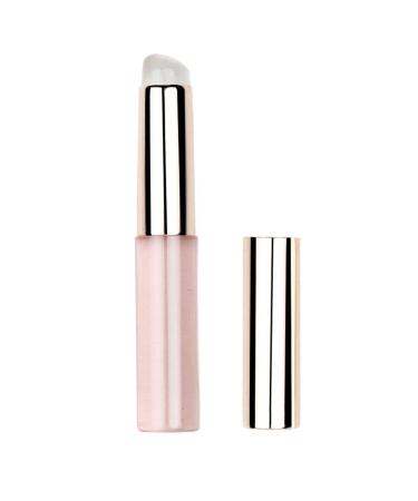 Silicone Lip Brush with Lid Silicone Makeup Brush Silicone Angled Concealer Soft Brush Silicone Lip Brush New Portable Round Head Silicone Makeup Brush Lip Brush 1pcs transparent silicone head