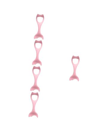 LALAFINA 5pcs Eyeliner Auxiliary Artifact Eyelash Applicator Lash Tools Reusable Eyelash Tool Cosmetic Extend 15X4.5CMx5pcs Pinkx5pcs