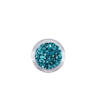 dijiusidy Nail Art Crushed Glass Stones Irregular Glitter Crystal Fragment DIY Rhinestone Fillers Mobile Phone Jewelry Making Lake Blue